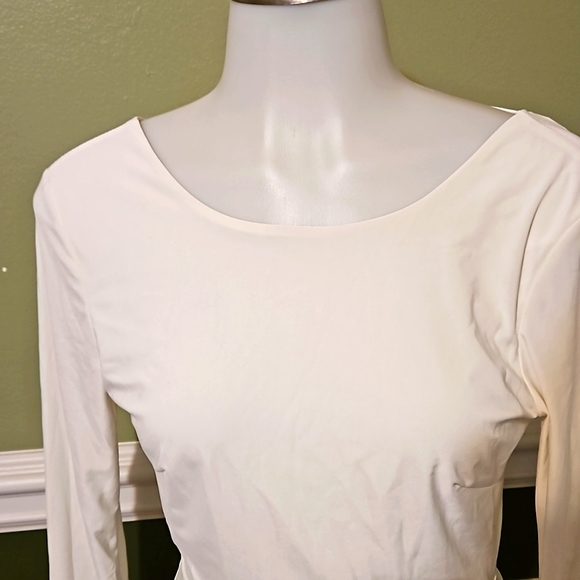 Backless White Sexy Dress by Fashion Nova - Picture 6 of 7